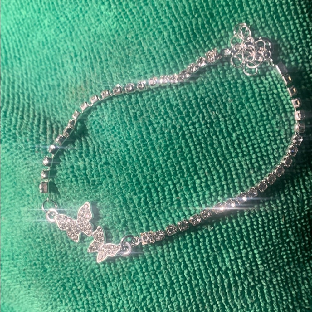 Delicate Silver Charm Bracelet with Dainty Chain